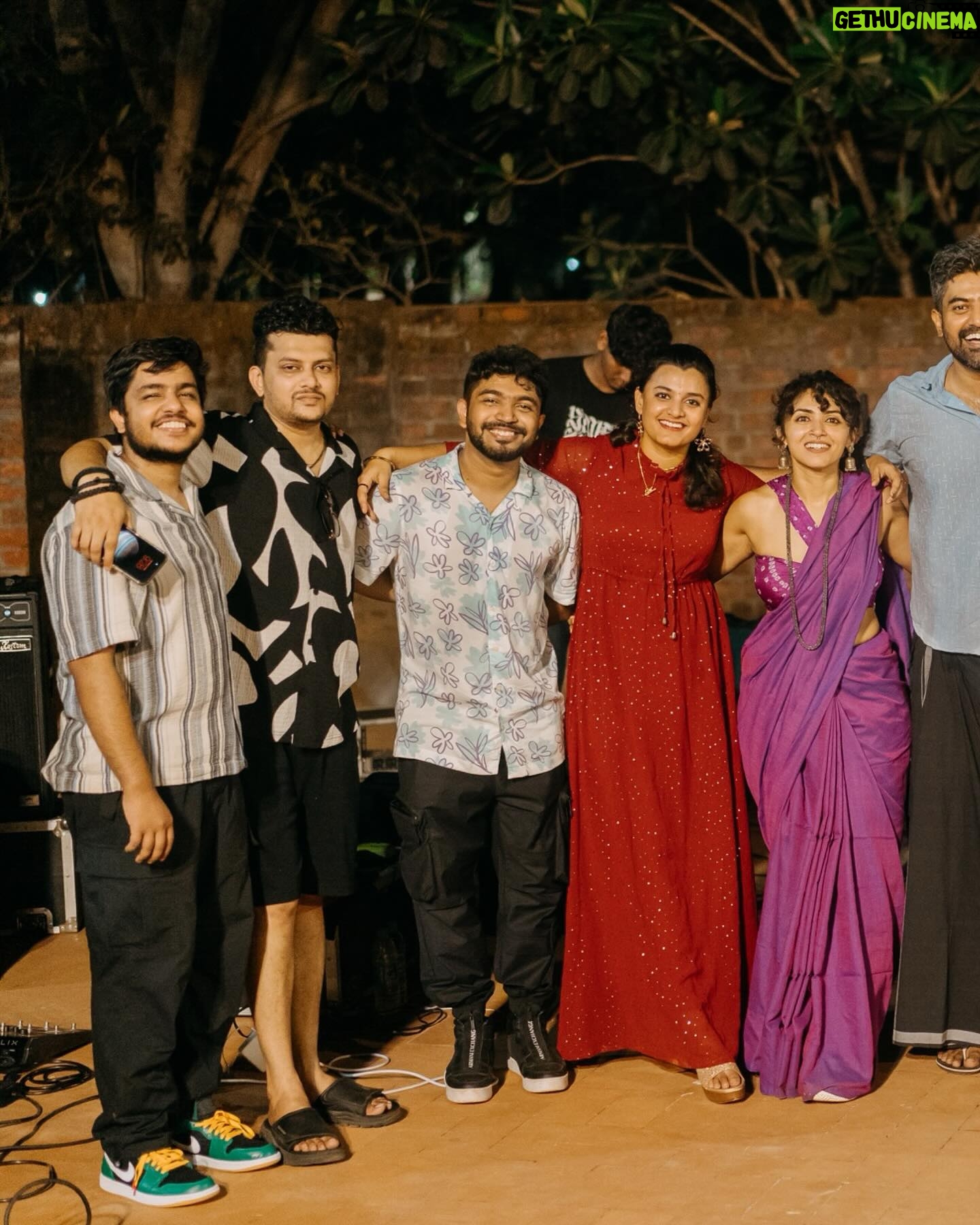 Maalavika Sundar Instagram - And that’s how following the sound led us to a night filled with magic at The Madras Commune’s Follow The Sound - Chennai's first moving concert 🎶 We closed our eyes, opened our ears, and chased the melodies, it blew us away!! Thank you to everyone who joined us for a night where the music moved us, the energy connected us, and the independent songs soared. Photos by @vigneshkrishnan.12 | @akilesh.chelvan #FollowTheSound #TheMadrasCommune #IndependentMusic #othasevuru #Vijaynarain #maalavikasundar #chennaiconcerts #movingconcert #summerconcert #powerperformaces #TripleMusicFun #ThreeTimesTheFun