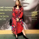 Maanvi Gagroo Instagram - Warm or cool tone? Wearing @rajdeep.ranawat.official for ‘The Nizam’ collection at #lakmefashionweek @fdciofficial