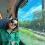Maanvi Gagroo Instagram - Train-ing in progress 🤪 #🚂 #dump