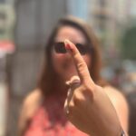 Maanvi Gagroo Instagram - Voted for humanity, for scientific temper. Voted for education, for jobs. Voted for women safety, for accountability. It’s cool to vote, it’s cool to care, it’s cool to be responsible. Go vote!! #votemumbai Jai Hind, jai democracy! 🇮🇳🇮🇳 Huge shoutout to @mumbaipolice , polling booth staff & all the volunteers sticking it out in the heat to make the entire process smooth & wrinkle free for us. Respect 🫡 #election2024 #everyvotecounts #itsaprivilege