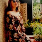 Maanvi Gagroo Instagram - “How do you get over a failure?” “I think you mean a public failure. Because we all fail in private all the time.” ~ #ttt @itsbhavyapatel_ @polagoclothing @upakarna #WhenInDoubtGoForFloral #NotWatchingTheMatch #DoingThisInstead