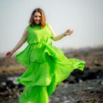 Maanvi Gagroo Instagram - Don’t just be a green flag, be a whole damn forest! 📸 @charcoalmarks Styling @itsbhavyapatel_ Outfit @swateesinghlabel