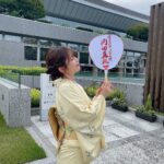 Maaya Uchida Instagram - 京都国際マンガ・アニメフェア2022 『京まふ　2022』 2年連続で、おこしやす大使をつとめさせていただきました！ 楽しみにしてた京まふ♡ 一年ぶりにきた京都は、美しくて、 あたたかくて、美味しくて、楽しくて。 やっぱり大好きだなぁと実感しました。 オープニングステージでは京都とこれからの『文化の未来』のお話を聞きながら、 自分の関わらせていただいている、アニメーションや、大好きな日本文化をより大切にしていきたい思いを深め、 ものづくりアワードでは、 クリエイターの方々の真摯な気持ちに胸を打たれ、 ミニトークショーで、 ファンの皆さんと会ってほっこりし、 京都国際マンガミュージアムでは、 漫画の素晴らしさを体感し、 館内放送をさせていただいたことでとても楽しむことができました。 大乙嫁語り展も、森先生の原画が素晴らしくて見入ってしまったなぁ、、、。 まるっと京都な1日でしたが まだまだ見足りない！ またゆっくり来て、観光もしたいなと思います。 明日は福山潤さんにバトンタッチして、 まだまだ京まふは盛り上がって参りますよ！ 潤さん、着物似合いますよねぇ。お会いしたかった！ ぜひ、心ゆくまで楽しんでいってくださいね！🌟