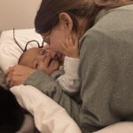 Macarena Miguel Instagram – Esto también es the real motherhood 🤍🤤