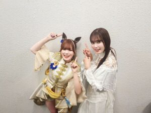 Machico Instagram - C
＊11月の思い出＊
#ANIMAXMUSIX2023 🐴
おまつりなひととき✨
みなさんとお写真も撮れました🐣
①TRUEさん ②GARNiDELiAさん📷️
③Liyuuちゃん ④みっく📷️ 
⑤みっく・東山奈央ちゃん📷️
#Machico #トウカイテイオー #ウマ娘
#ANIMAXMUSIX