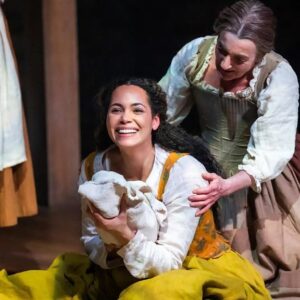 Madeleine Mantock Instagram - Thank you to all of our amazing audiences during previews, tonight we open! ✨
#RSCHamnet 

Photo: Tristram Kenton
Headshot: Phil Sharp
