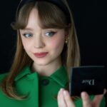Madeleine Arthur Instagram – a 60’s moment @dior @diorbeauty 
⁣
⁣
#dareingrisdior