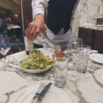 Madeleine Humphries Instagram – An afternoon at @cecconisrestaurants with @beauty_gonzalez π·π·