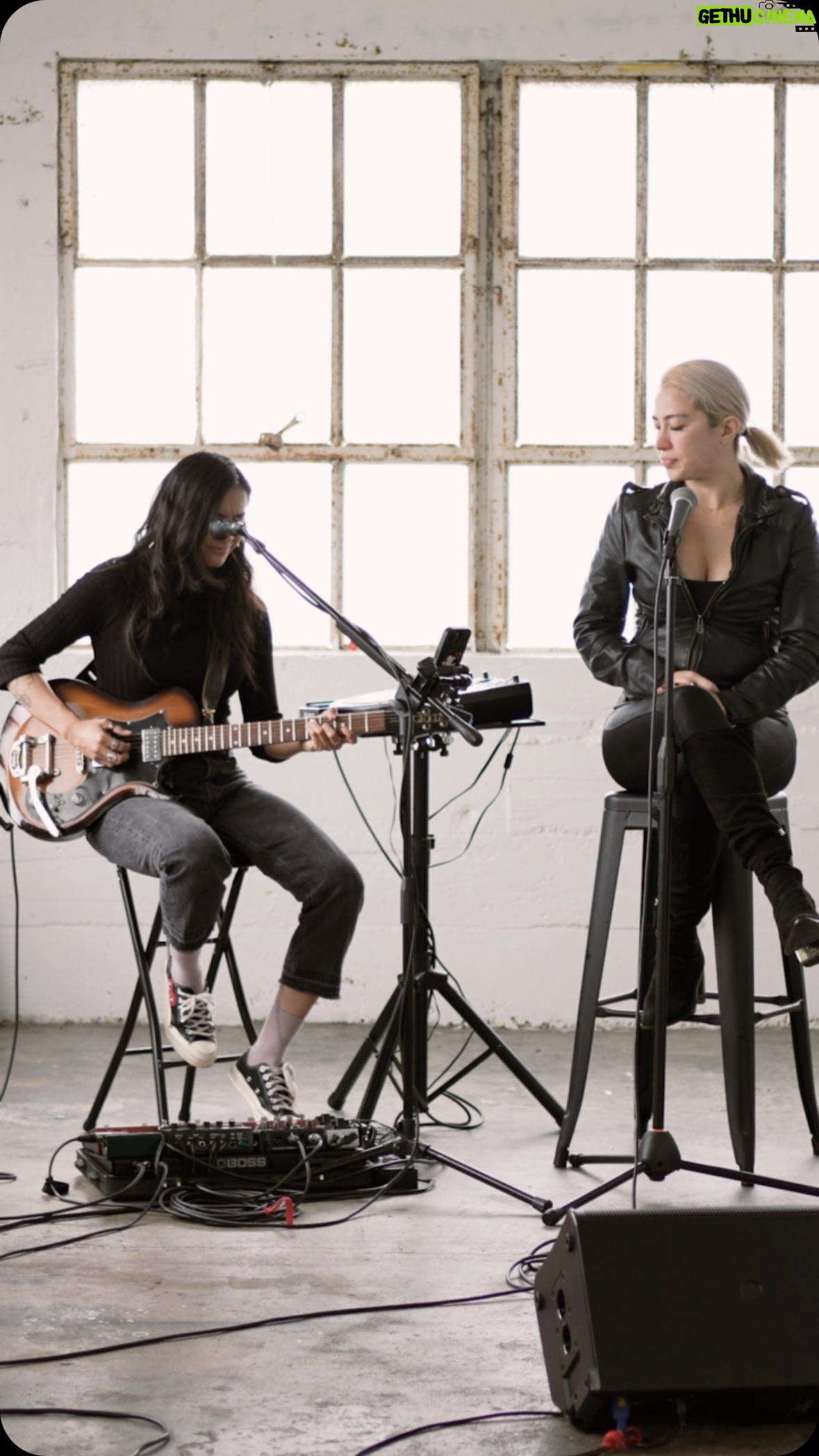 Madeleine Humphries Instagram - One rainy LA afternoon, I visited my talented and effortlessly cool fellow Filipina musician friend @jomamz at her studio @tigercatstudios . She played her guitar and we ended up singing… Dreams by Fleetwood Mac Thank you @jomamz felt so good to sing with you! (I recommend raising the volume on your device… doing your house hold chores or listen to while this driving.) If you have any songs you want to hear next leave it in the comment section. Thanks for listening 🤍 Dream big everyone😘 PS I got caught in the rain and had a little cold 🤧😅✌🏻