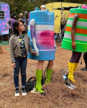 Madeline Zima Instagram - Episode 404 @dcdoompatrol Casey Patrol now streaming on @hbomax so much gratitude to @abimonterey and @alanmingojr who are brilliant and kind and could not have been more welcoming or fun to act with! Thank you to @thetomfarrell for writing Casey patrol and @directorkristin for directing huge thanks to the awesome stunt team for working with me @_natashapaul Hutch and @lindakfit  and my brilliant makeup artist @jenniferdenise_makeupartist 💜⚡️⚡️⚡️