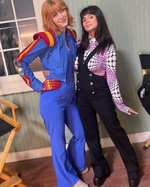 Madeline Zima Instagram - Flashback to a better time when I was working with the most amazing actors on a brilliantly written show that aired it’s finale yesterday @dcdoompatrol. @dianexguerrero you are a brilliant force of nature I’m so happy I met you thank you for inspiring such magical moments onscreen and bringing out my best work @abimonterey you are stupidly talented and wise beyond your years thank you for rehearsing with me and making me a better dancer thank you to @alanmingojr for being so brilliant and fun, making you laugh was my favorite part of 4 am shoots. I got to play heads up with my child hood crush #brendanfraser so I just needed to celebrate this moment in my life. I was inspired watching @aprilthebowlby @joivanwade @matthew.zuk @michellegomezofficial @rileyshenanigan work love you @dcdoompatrol fam and hope more people discover this wholly unique and original wacky show. Playing #caseybrinke was a high point in my life and career very grateful. 💙