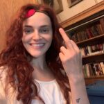 Madeline Brewer Instagram - whoooo has one eye, a middle finger, & is ready for the finale tomorrow? @handmaidsonhulu