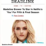 Madeline Brewer Instagram - Hello, @younetflix
