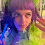 Madeline Brewer Instagram - i love my life and i love green and purple and glitter and being thirty
