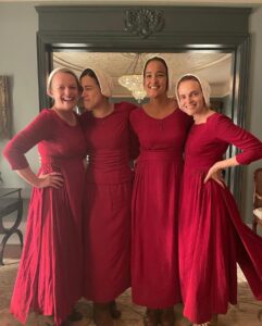 Madeline Brewer Instagram - hot little handmaids reunion ❤️ episode 7 directed by @_natalialeite_