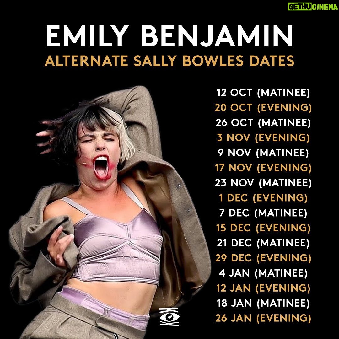 Madeline Brewer Instagram - come to @kitkatclubldn and let me growl at you 🫦 swipe for DATES!!! one show a week the stellar & stunning @flemilyremily will be on as Fraülein Bowles 💚