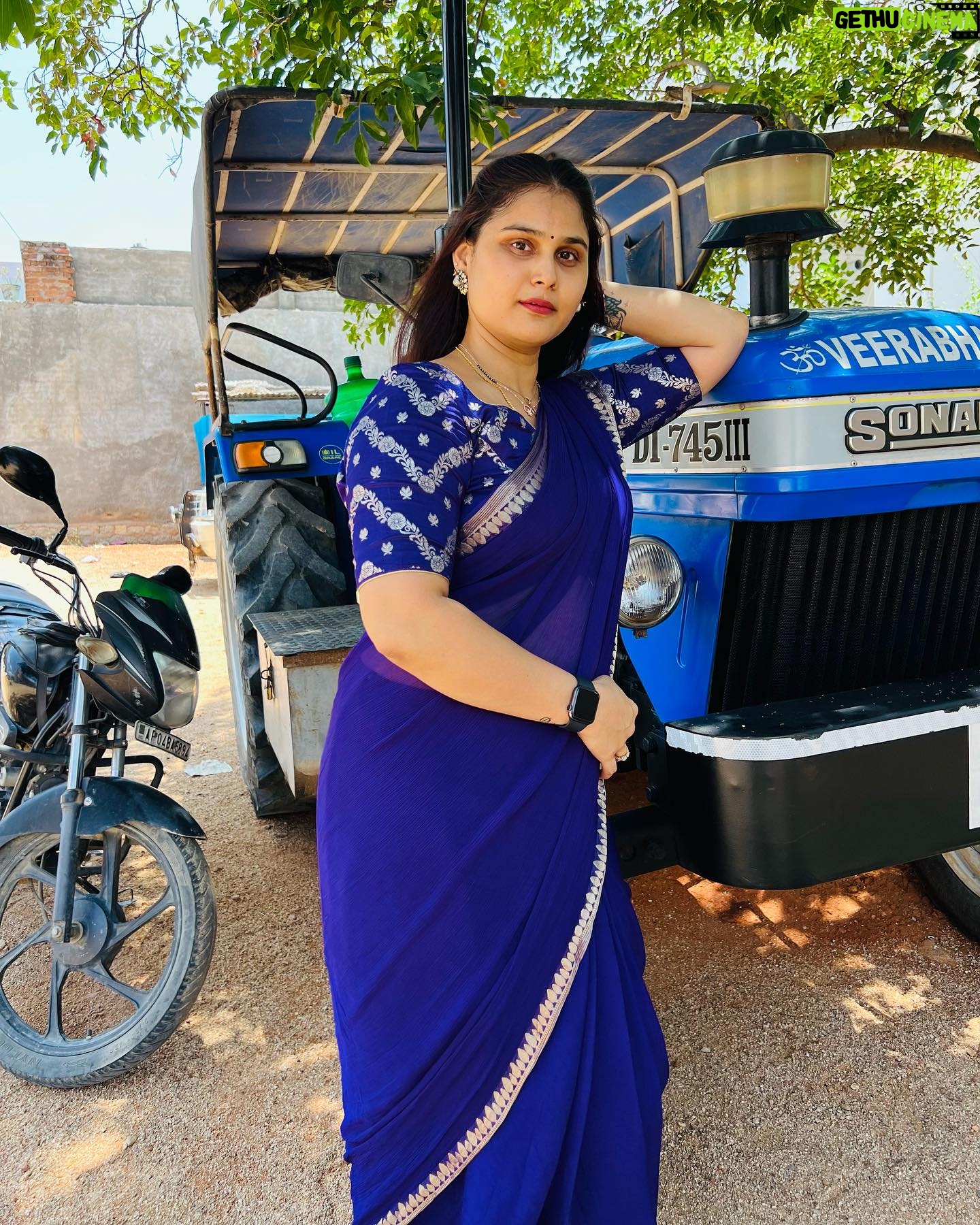 Madhu Reddy Instagram - Because of your Smile,you make life More beautiful’’ Saree @suhaicollections #instagram #insta #madhureddy #madhureddy_official #madhureddyactor #purvikaa #purvikaareddy #viral #viralpost #viralreel #telugu #music #feel #mood #treditional #bluesaree #sareelove #sareefashion #sareelover #sareelovers #sareecollection #sareestyle #sareeaddict #suhaicollections #sareedraping #viralinstagram #viraldance #musiclover #reach #reaching
