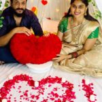 Madhu Reddy Instagram – Happy Anniversary My love❤️ @madithatikrishnakishore
Successful gaa 8yrs complet chesukoni 9th year looki Adugupettamu ilanti anniversary Enno manamu chesukovali❤️😘🤗 emantavu 

#instagram #insta #love #husband #husbandandwife #relation #relationshipgoals #happylife #hapoyness #caring #emotions #feelings #viral #reach #trendingreels #trend #reaching