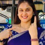 Madhu Reddy Instagram - ఓటు వెయ్యడం మన హక్కు🙏 బాధ్యత #madhureddy_official #purvikaa #purvikaareddy #instagram #trend #trendy #elections #elections2024 #viral #vote #insta #andharapradesh #rayalaseema