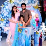 Madhu Reddy Instagram – Happy family ❤️ @purvikaareddy @madithatikrishnakishore