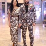Madhumitha Instagram - #sivamadhu ❤️‍🔥#twinning #couple #leopardprint #twinningcouple