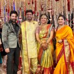 Madhumitha Instagram – With loads of love Wishing and blessing @manojkmanchu @bhumamounika #happilyeverafter ❤️ #mwedsm #manojwedsmounika