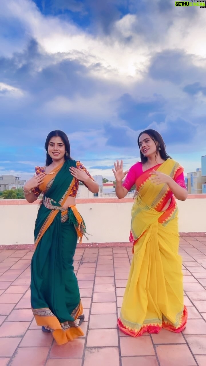 Madhumitha - 13.8K Likes - With akka🥰 #blooper😂