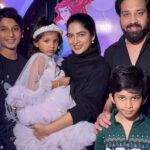 Madhumitha Instagram - @ayramanchu చిట్టి తల్లి, నువ్వు నిండు నూరేళ్ళు సదా సంతోషంగా ఉండాలని దీవిస్తున్నాం. Loads of love to you 💞 Thank you @vishnumanchu @viranica for making us part of your family ❤️ #snapbot #birthday #birthdaygirl #celebration #viranicamanchu #vishnumanchu #sivabalaji #madhumitha #sivamadhu #dhanvingagan #mohanbabu