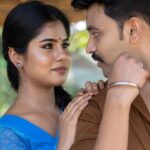 Madhumitha Instagram - அழகைச் சுமந்து வரும் அழகரசி !!! #anchor#actor#azhar#madhumithaillayaraja#recreating#kamal#seetha Clicks : @didit.clickyourmoments