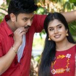 Madhumitha Instagram - உன்னால் தவிக்கும் 'பொன்னுமணி' ... #anchor#actor#azhar#madhumithaillayaraja#ponnumani#movie#living#moments#recreating#karthik#and#soundarya 📸 : @didit.clickyourmoments
