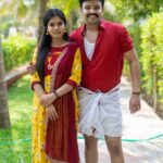 Madhumitha Instagram - உன்னால் தவிக்கும் 'பொன்னுமணி' ... #anchor#actor#azhar#madhumithaillayaraja#ponnumani#movie#living#moments#recreating#karthik#and#soundarya 📸 : @didit.clickyourmoments