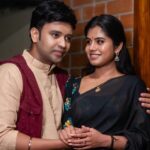 Madhumitha Instagram - சந்திரன் - இந்திரன் ... #azhar#madhumithaillayaraja#thillumullu#chandran#indhiran#moments