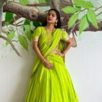 Madhumitha Instagram – #madhumasnava ❤️ #mehendioutfit #mehendioutfitideas #trendingcolours #trendingfabric #madhumithasivabalaji