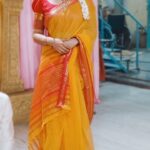 Madhumitha Instagram - Saree frm : @trendies_attire