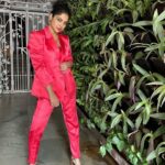 Madhumitha Instagram – You are the presenter of you, be the best, be unique ❤️ #hotpink #blazer #designer #WithLoveSivaMadhu #pink