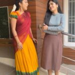Madhumitha Instagram – Lavanya vs Abhi 😂😬 
#neenaankaadhal 

With @madhumitha_illayaraja ♥️ 

#reels #reelsinstagram #instagood #instagram #reelitfeelit #explore #explorepage #viralreels #instagramreels #reelsexplore #funnymoments #funnyvideos #funnyreels #comedyreels #comedy #vadivelu #vadivelcomedy #instadaily #igers #igdaily #instalike #neenaankadhal