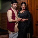 Madhumitha Instagram - சந்திரன் - இந்திரன் ... #azhar#madhumithaillayaraja#thillumullu#chandran#indhiran#moments