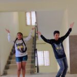 Madhumitha Instagram - 💃🕺#bavamaradallu 👏🏻 #dhanvinkangula #HarshiniKrithika #tocatoca #teen #teens #teenage #thirteens