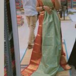 Madhumitha Instagram – Saree frm : @kanchipuram_lakshaya_silks
