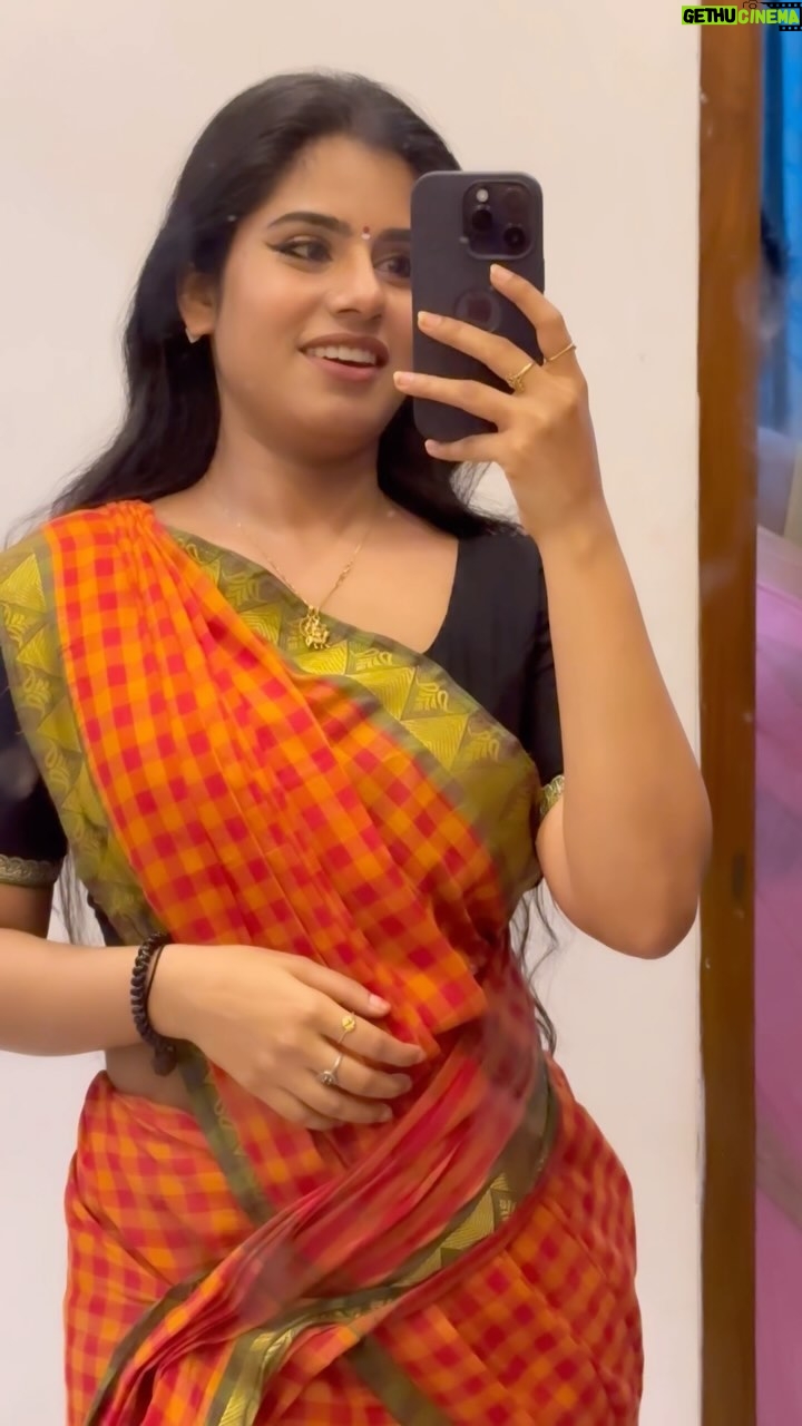 Madhumitha - 4.4K Likes - Glad to wrap #Sungudi ...😍❤️