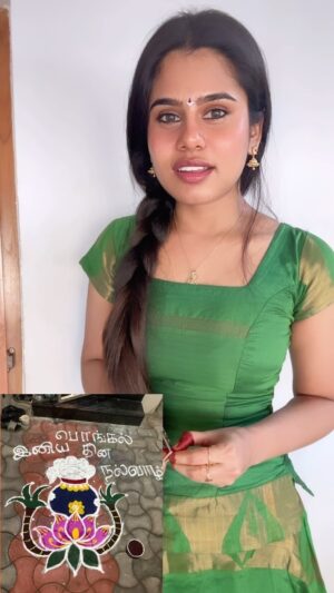 Madhumitha Instagram - Nanakkum anda kozham pottathu 🌸😂