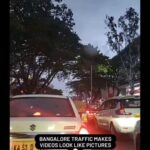 Madhuri Braganza Instagram - Bangalore never disappoints.❤️ #tragic #raintraffic #tragictraffic #feelitreelit #trafficreels #funny #funnyreels #bangalorereels #weather