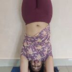 Madhuri Braganza Instagram – Yoga breaks mental barriers, more than physical ones for me.🙃 
Just you go and try it okay thanks.
Happy International Yoga Day!❤️
Thank you @vishwabhaavniyoga for your patience and guidance. I enjoy every moment!🥺
.
.
#newskills #newartforms #internationalyogaday #yogaday #yoga #yogalove #nofear #asanas #poserforlife #butinadifferentway