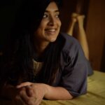 Madhuri Braganza Instagram - Me looking out the window and thinking *leather weather is coming* 🤩 @nim.is.hh capturing my true emotions as always.✔️🌻