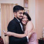 Madhuri Braganza Instagram - Moments before the 'naturally handsome but fun to conceal' @lalitbrag got married!💕🥹 . . Photo credit @bev_escapades & @claudeloren #siblinglove #bestguy #emo #bridesmaid #prewedding #brotherlylove #makeup #weddingmakeup #weddingconcealing