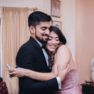 Madhuri Braganza Instagram - Moments before the 'naturally handsome but fun to conceal' @lalitbrag got married!💕🥹
.
.
Photo credit @bev_escapades & @claudeloren 
#siblinglove #bestguy #emo #bridesmaid #prewedding #brotherlylove #makeup #weddingmakeup #weddingconcealing