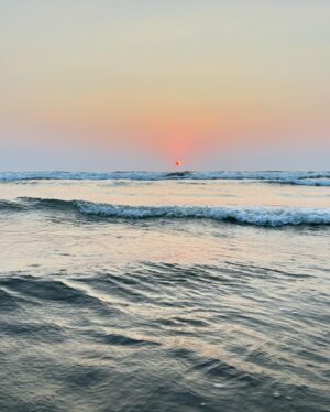 Madhuri Braganza Instagram - Don’t catch feelings, catch waves.🥰🌊🌅
#beachbum #happyplace #madtravels #madtimes #GoaTimes #sunset #sunsetlovers #catchingwaves #myhappyplace #goalove