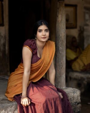 Madhuri Jain Instagram - So much more was said in the unsaid .

📸: @bharanikumar_
💄: @makeupby_kiruthiga
Stylist: @stay__slay
Costume: @mabia_mb @ivalinmabia 

Assisted by @spoo_ky97 and @bharathkumar.m.s