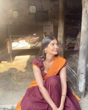 Madhuri Jain Instagram - So much more was said in the unsaid .

📸: @bharanikumar_
💄: @makeupby_kiruthiga
Stylist: @stay__slay
Costume: @mabia_mb @ivalinmabia 

Assisted by @spoo_ky97 and @bharathkumar.m.s