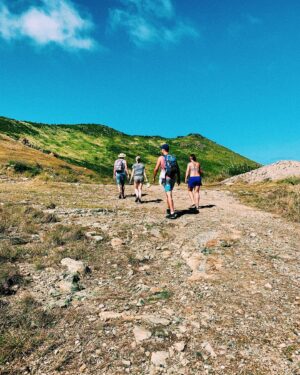 Madison Cheeatow Instagram - Hiking it at the back of the pack